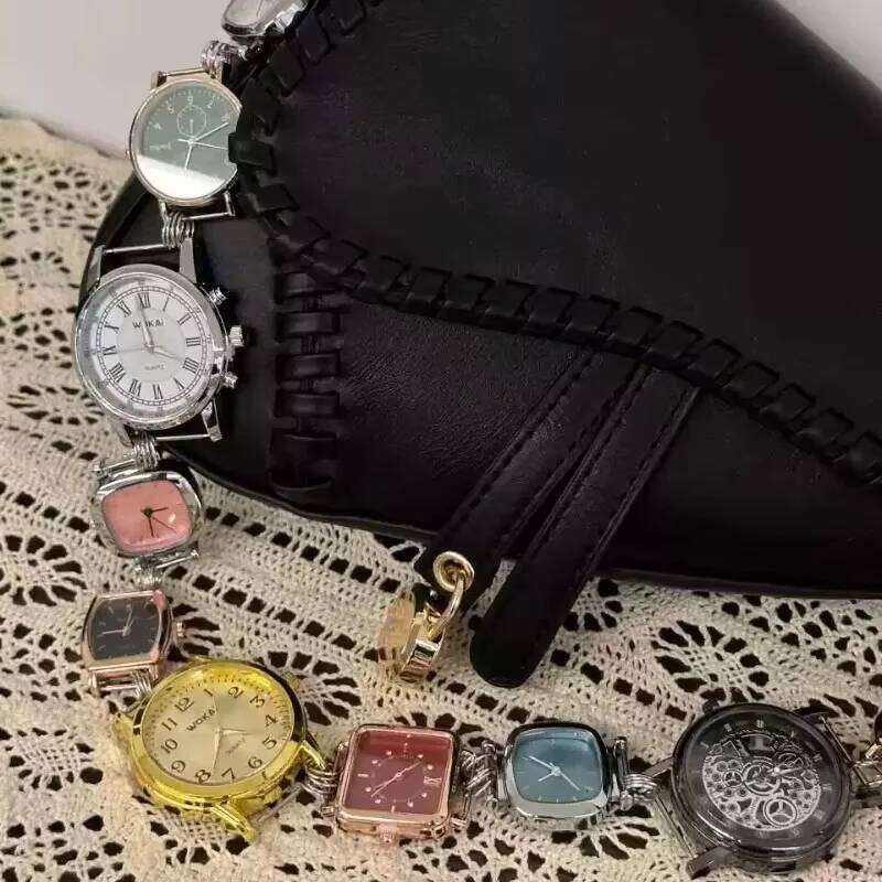 designer bag Designer Saddle Women 2025 New In Fashion Chic Metal Watch Strap Shoulder Bag Trend Graffiti Novelty Female Bags