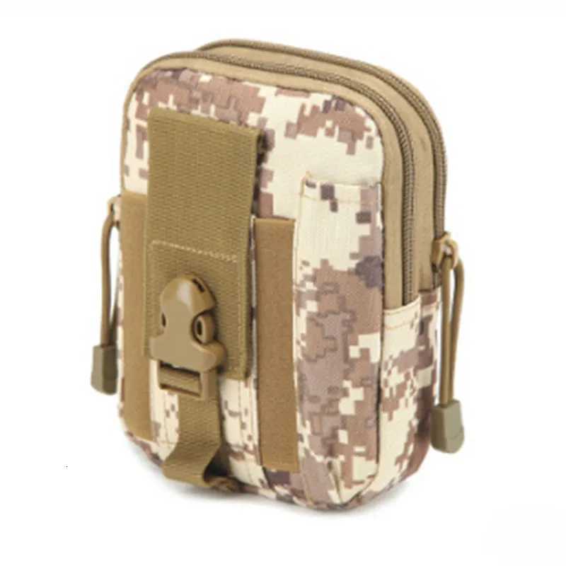 New Men Waist Pack Bum Bag Pouch Waterproof Belt Waist Packs Molle Nylon Mobile Phone Wallet Travel Tool Waist Bag R250729