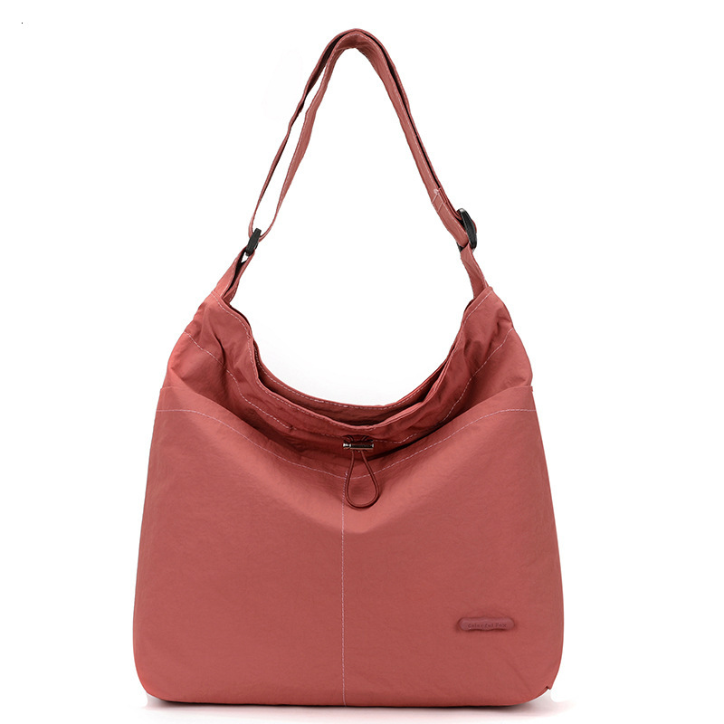 Colorful Fox Korean Version Niche Women's Artistic Simple Casual Crossbody Versatile Lightweight Drawstring Shoulder Bag ddmymoon