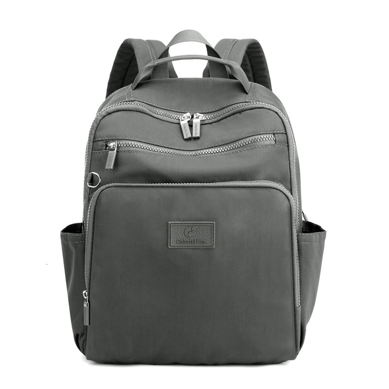 Women Outdoor Large Capacity Travel Backpack Korean Version Trendy Water-Resistant Handbag Simple Nylon School Bag ddmymoon