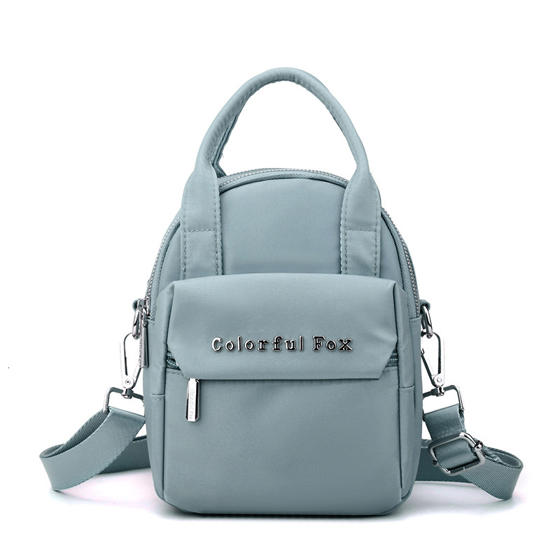 Colorful Fox New Women's Fashion Trend Single Shoulder Multi-layer Phone Coin Purse Water-resistant Small Bag ddmymoon