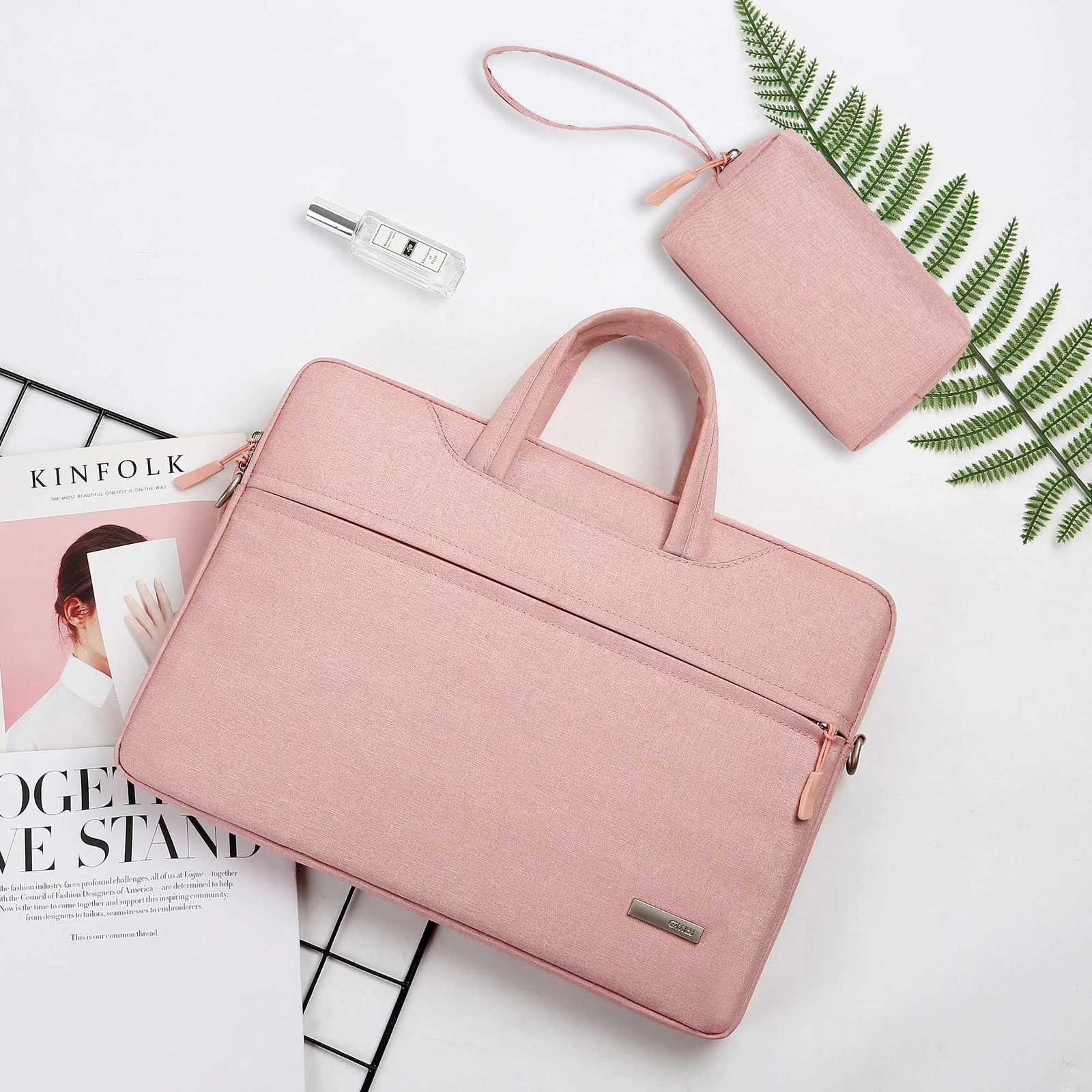 12 13.3 15.6 14 inch Laptop Sleeve Bag Case Shoulder Notebook Bag for MacBook Air Pro M1 M2 Lenovo Dell Huawei Handbag Briefcase y250730