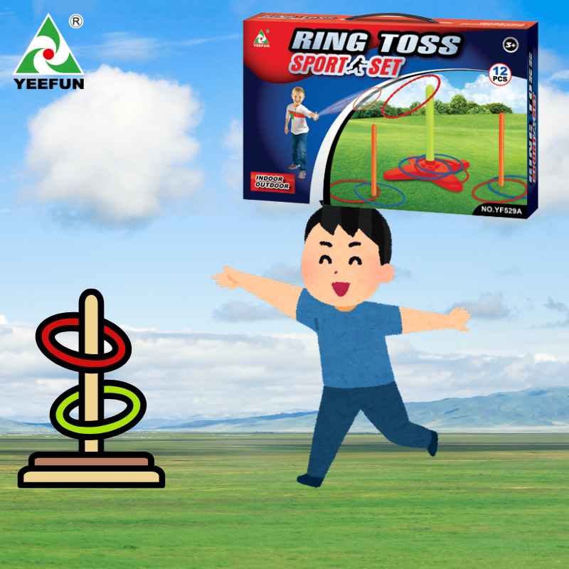 Versatile Training Tool: Heavy Duty Sports Throwing Bag & Ring Set