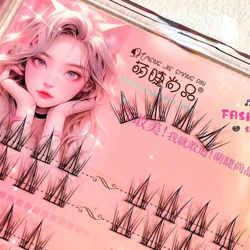 1-box DIY Eyelash Clusters Natural False Eyelashes Manga Lashes Individual Eyelashes Lazy Trilogy Fake Eyelashes Anime Lashes Z250730