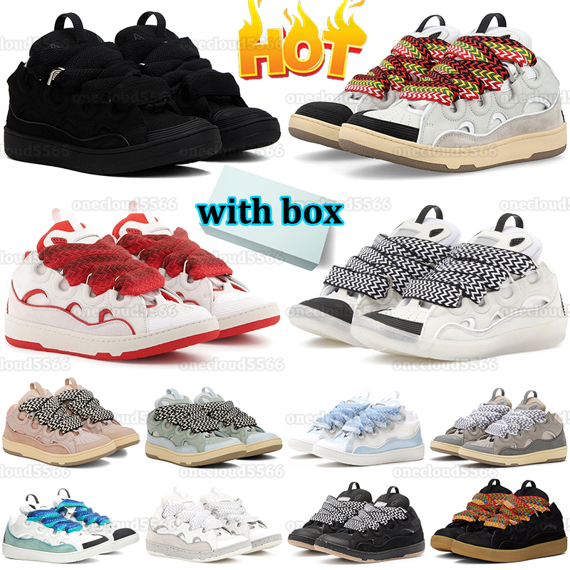 Free shipping with box designer shoes for men women dress platform shoe triple black white blue red green brown mens womens sneakers outdoor sports trainers