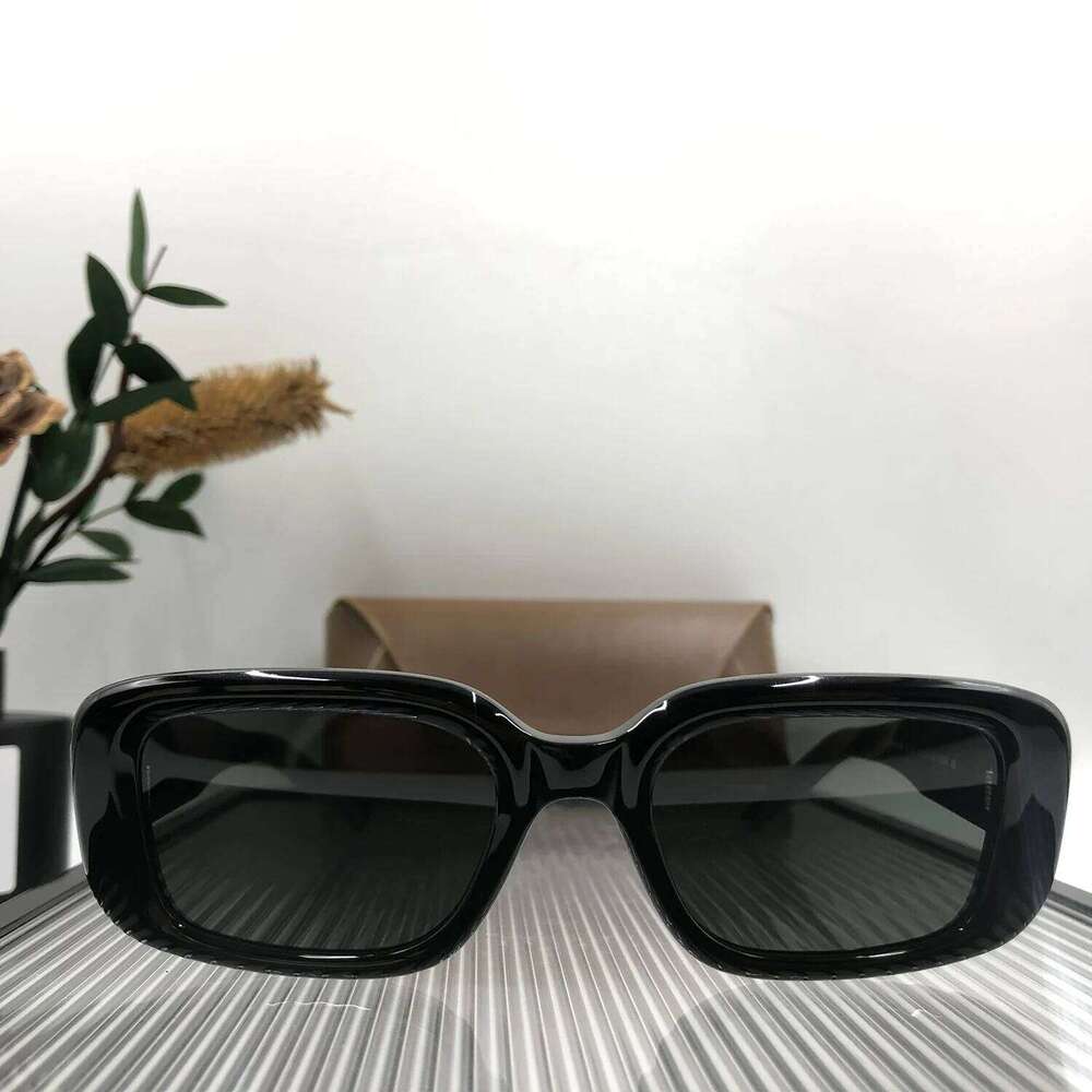 TAORED Korean Styles Small Square for Women and Men Trendy Fashion Handmade Acetate Nylon Lens Designer Sunglasses