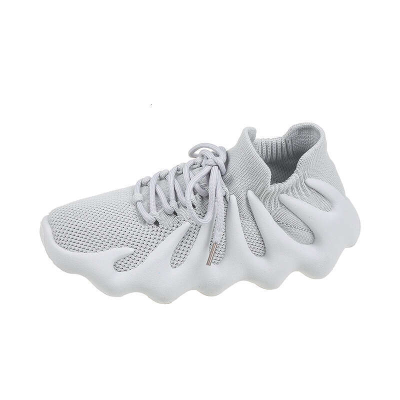 Coconut Women 2023 New Summer Women's 450 Flyknit Breathable Octopus Sports Lace-up Sock Shoes