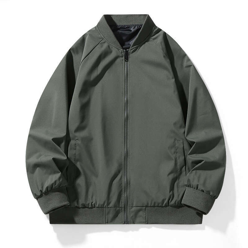 Baseball Spring Autumn Versatile Trendy Brand Jacket Unisex Casual Stand Collar Men's Coat Public Version