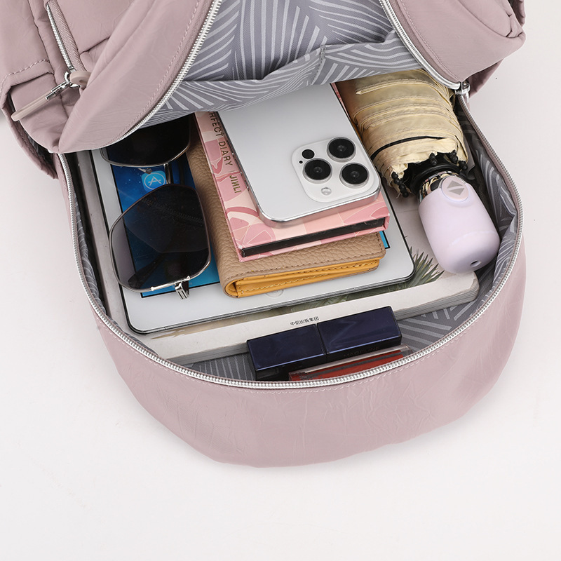 Colorful Fox New Fashion Trend for Women Multi-layer Large Capacity Backpack Student Campus School Bag ddmymoon