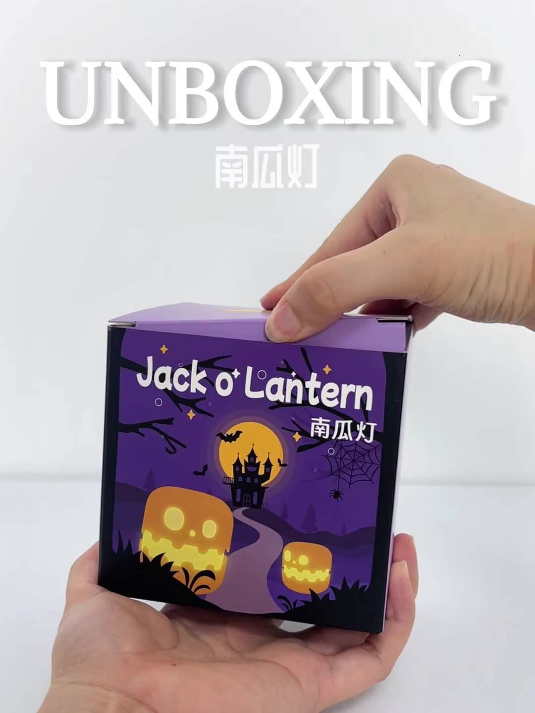 Halloween Pumpkin Nightlight Party Decoration USB Charging Timer Funny Set for Atmosphere While Sleeping LED Lamp