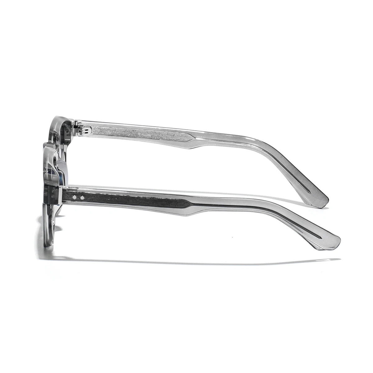 Ruiao Retro Square Sunglasses Vintage Man Pin Temple Glasses Shades For Women Small Face UV High Quality 250729