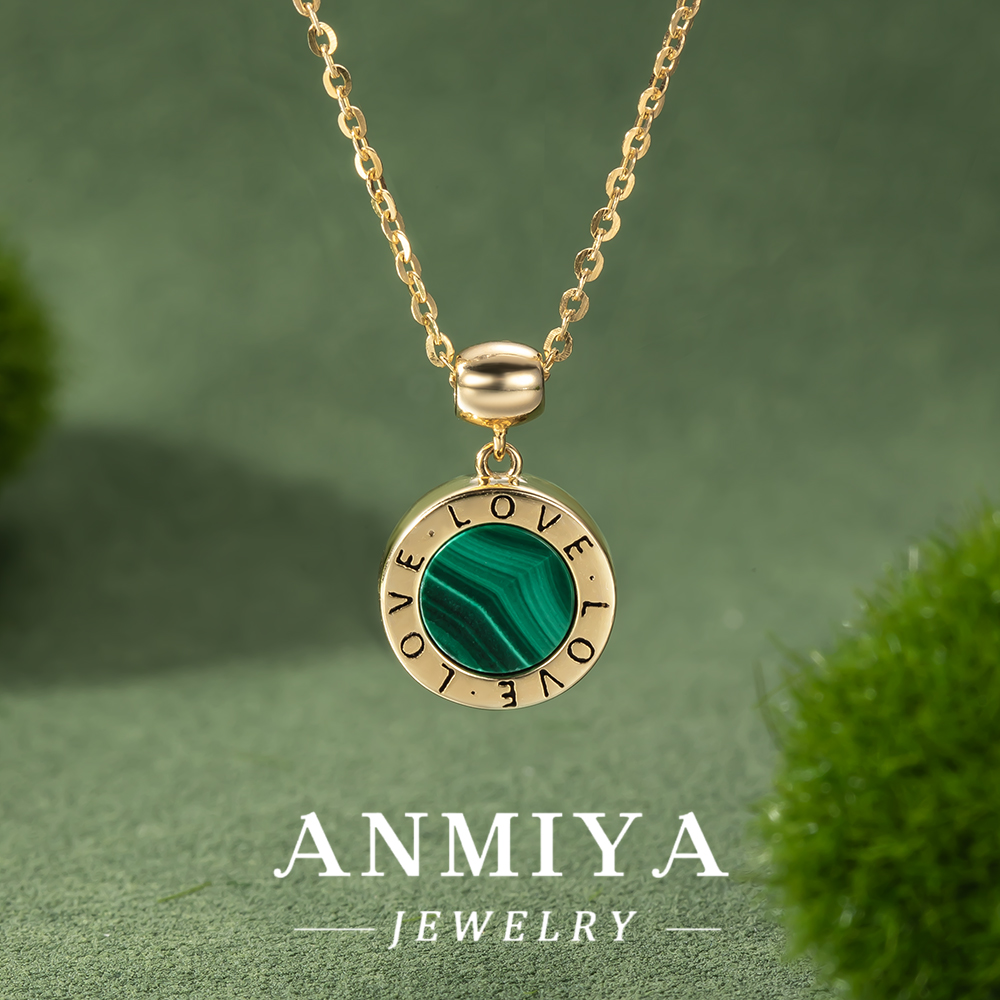 Discover the Beauty of Malachite: 925 Sterling Silver Jewelry, Exquisite Necklace Collection