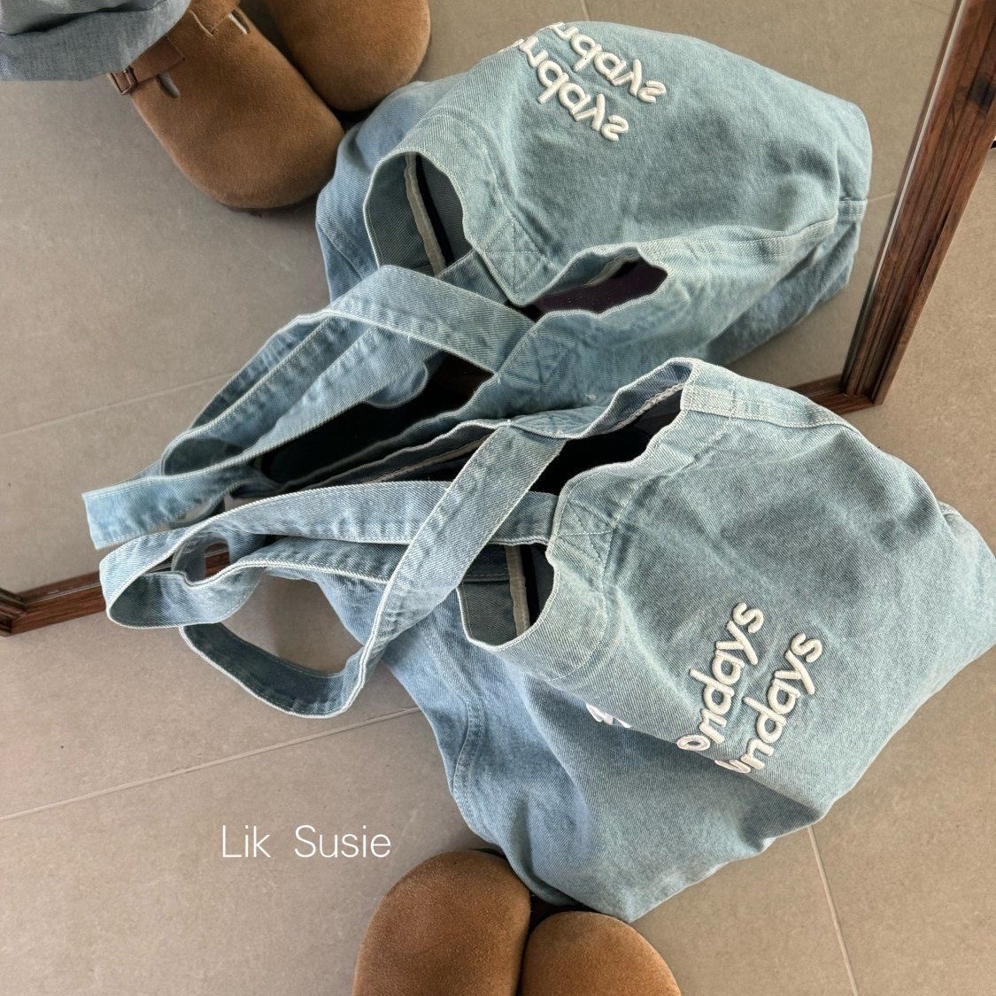 2025 designer's new retro commuting denim single shoulder women's handbag