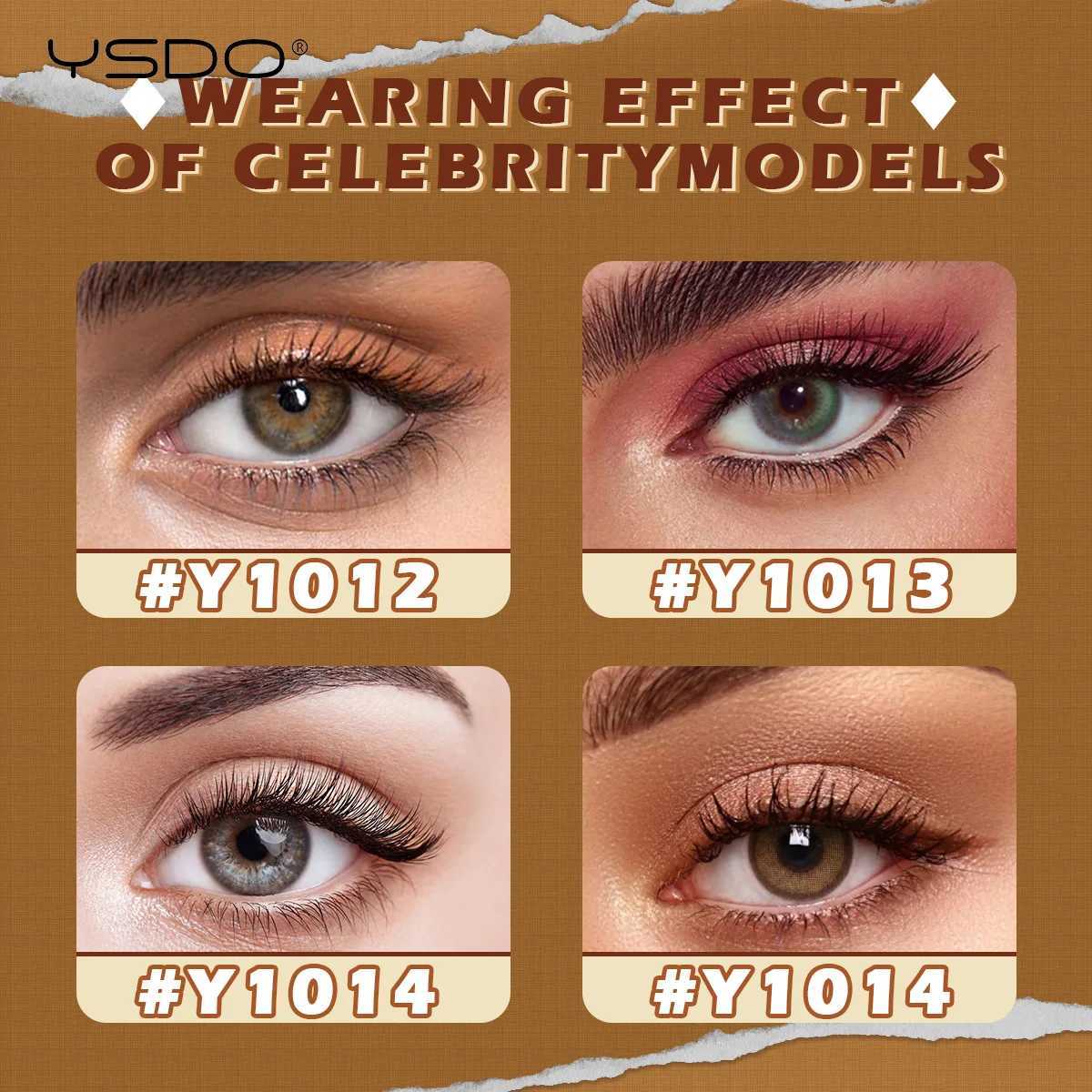 3/10 Pairs Fox Eye Lashes 3D Mink Natural Lashes Soft Cat Eye Lashes Extension Fluffy Lashes Makeup Half Eyelashes Z250730