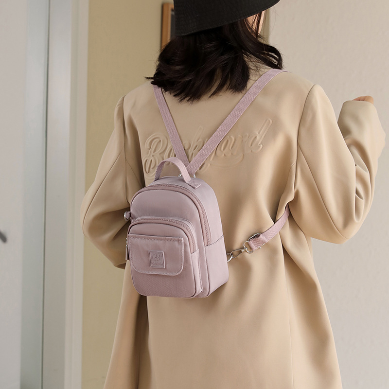 New Women's Fashion Trend Backpack Multifunctional Single Shoulder Crossbody Large Capacity Multi-layer Waterproof Portable Phone Bag ddmymoon