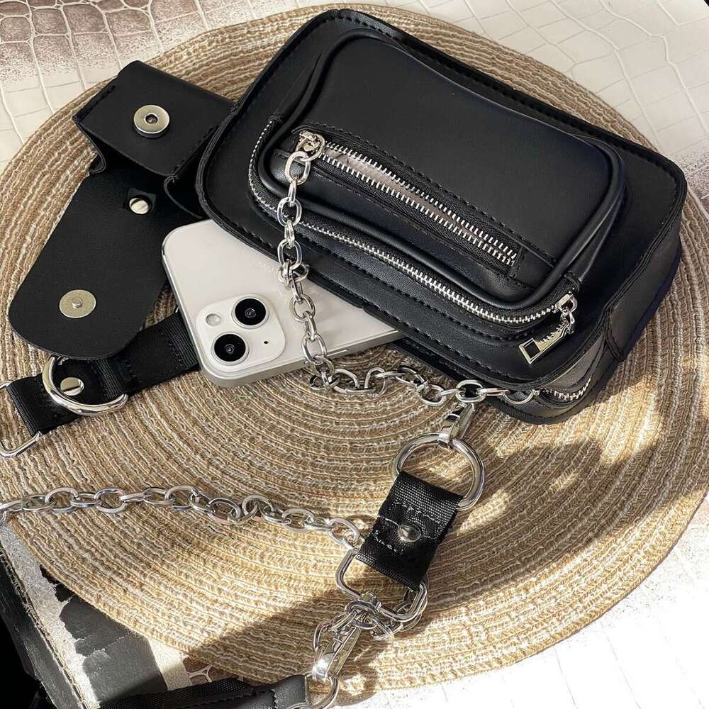 2024 New Fashion Trend Versatile Chain Small Accessory Niche Design Single Shoulder Crossbody Women's Bag