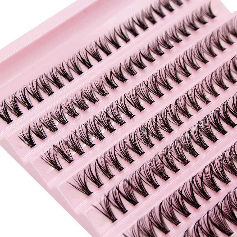Big Capacity Super Bunch DIY Cluster Lashes 8-16mm Mix Charm Style Eyelashes Extension False Eyelash Makeup Tool Russian Volume Z250730