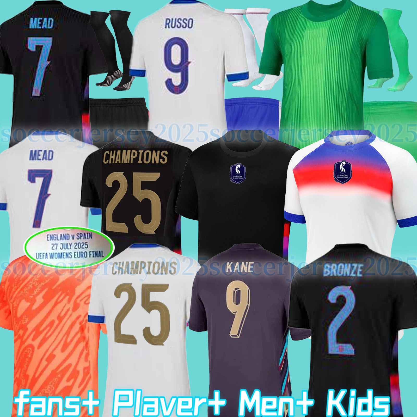 2025 Englands BELLINGHAM Soccer Jerseys 150 Years 2025 2026 National Team TOONE Football Shirt WHITE BRIGHT KANE STERLING RASHFORD SANCHO GREALISH Men Kids Kit
