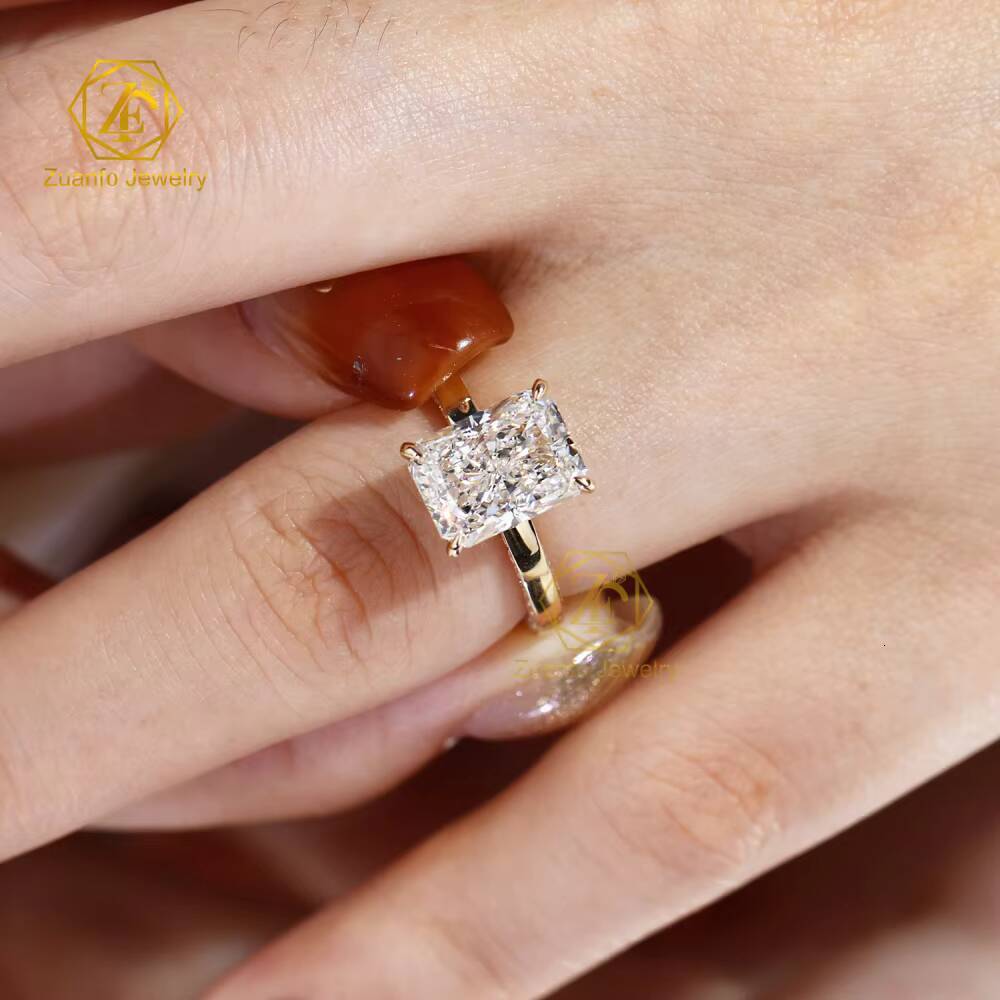 Lab Grown Synthetic Diamond Ring for Special Occasions Jewelry Piece Highlighting Unique Diamond Ring