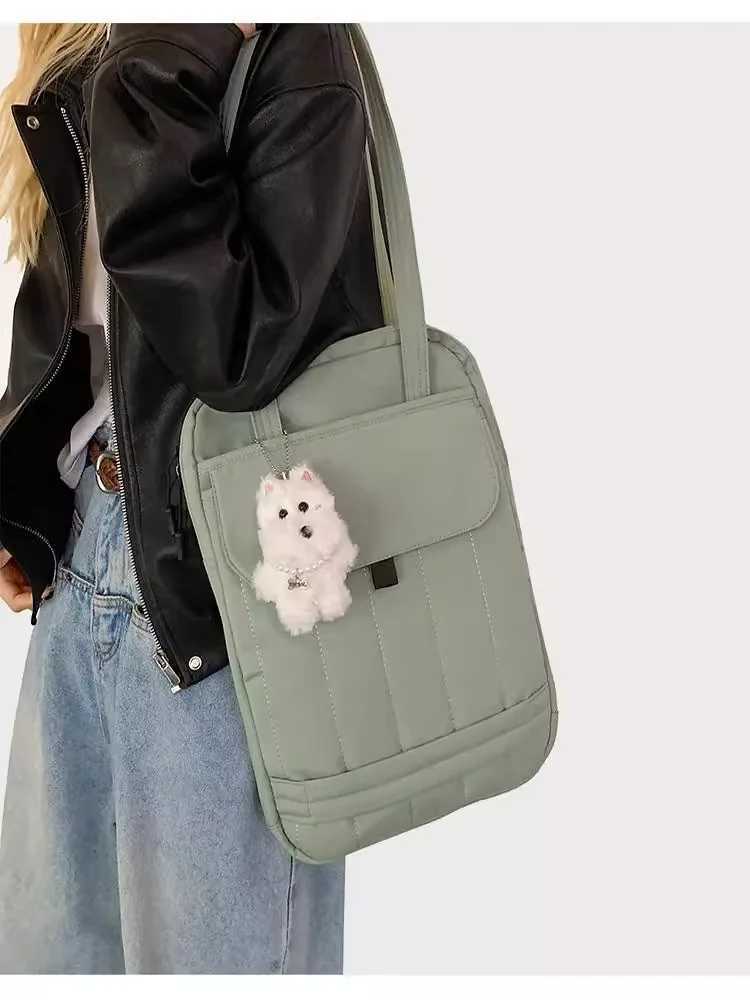 2025 New Laptop Bag Single Shoulder Tote Bag 13.3 14 15 Inch Multi-purpose Laptop Sle Computer Bag y250730