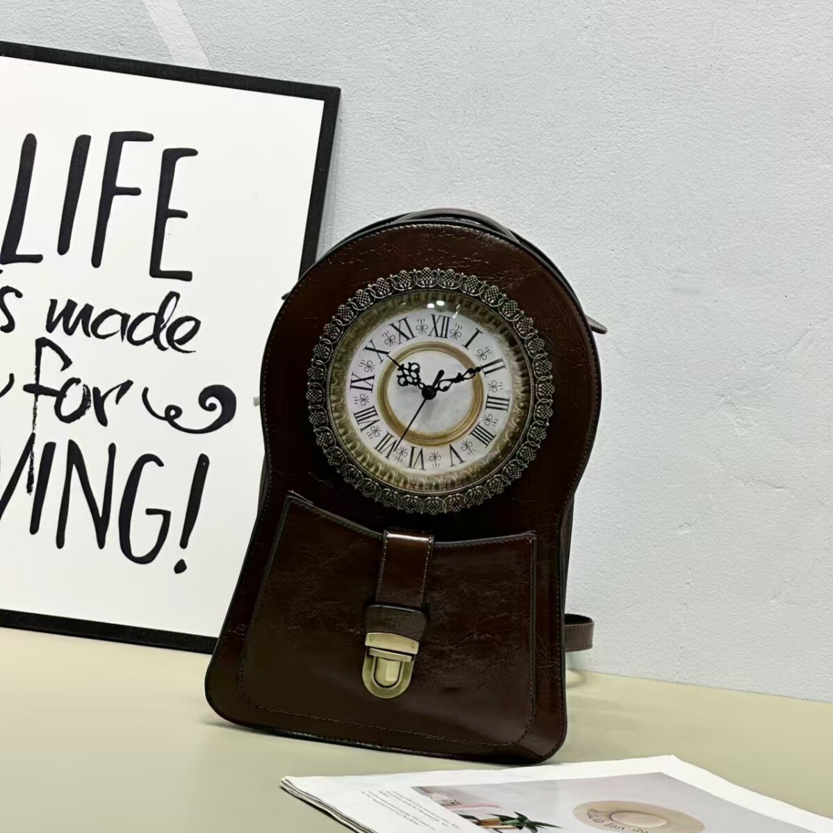 2025 New Fashionable Cool Personality Watch Crossbody Shoulder Bag ddmymoon