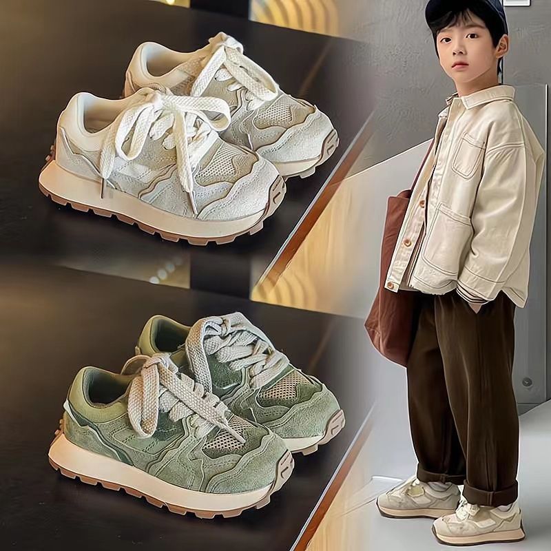 Boys Shoes Casual Toddler Kids Baby Girls Breathable Sport Running Shoes Littlesprouts Sneakers Soft Children Shoes Size US9C-US5Y 000263