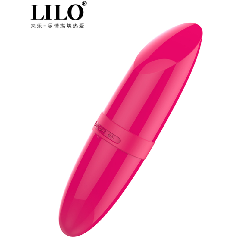 Waterproof Electric Bullet Vibrator Massager Battery Sex Toy for Women Lipstick Shape Vibrator MS-1707