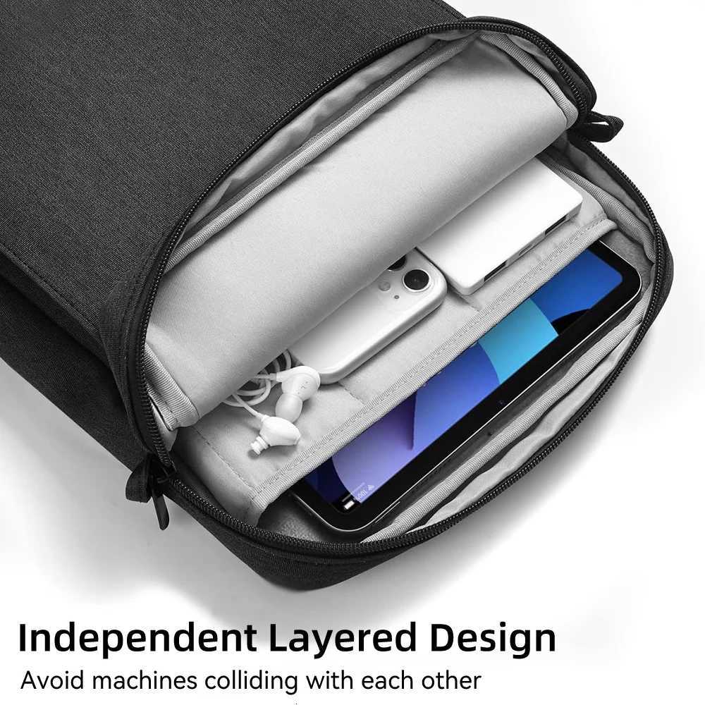 Laptop Handbag Cover for Book Air Pro 11 12 13 Inch Waterproof Notebook Bag for 9 to 13 Inch Tablet Multi Pockets Case y250730