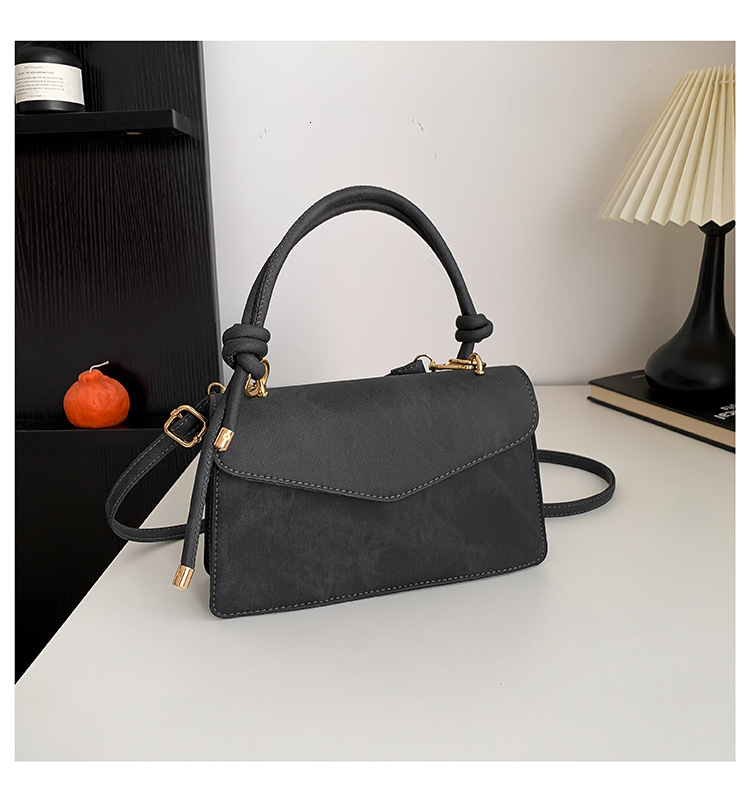 Summer New Women's Shoulder Bag Simple Handbag Small Square Bag New Designer Bag Retro Vintage Vintage For Women's Handbag New Designer Luxu