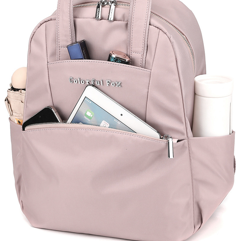 Colorful Fox New Large Capacity Women's Outdoor casual Travel Backpack Water-Repellent School Bag ddmymoon