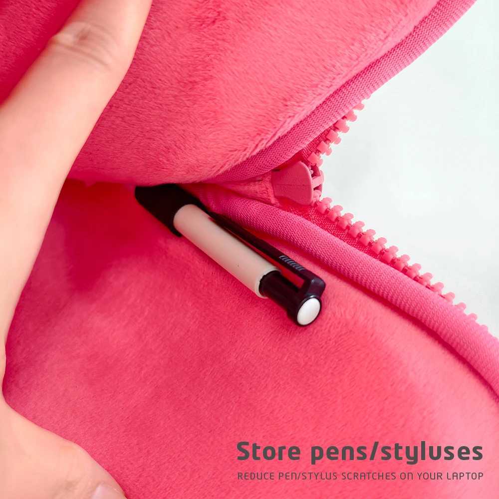 Cute Laptop Bag for MacBook Air Pro Retina 13 14 15 15.6 16 Inch HP Xiaomi Dell Lenovo Portable Off Laptop Sle y250730