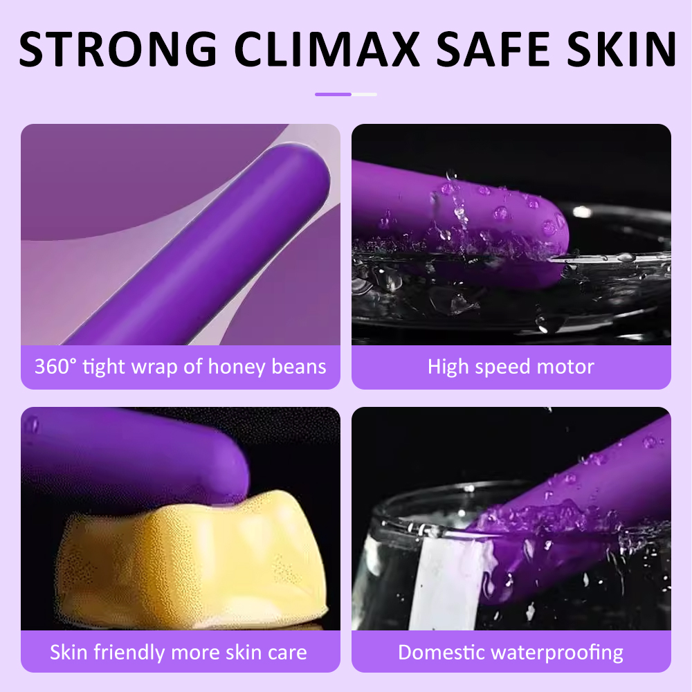 Women's 10-Speed Vibration Device with G-Spot & Nipple Stimulators