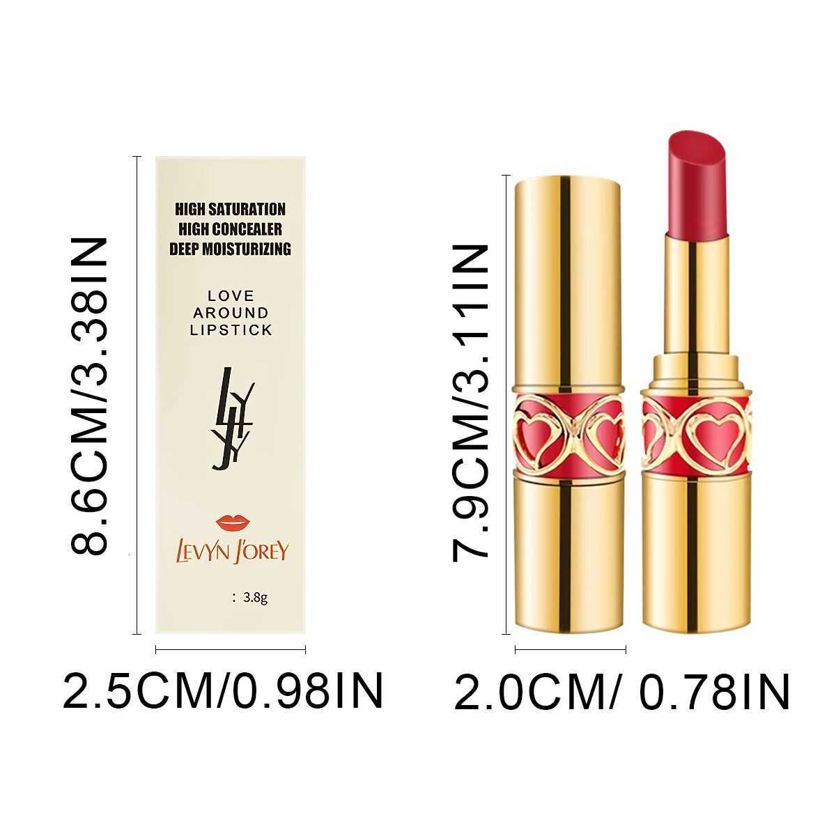 Soft and silky lipstick waterproof and makeup resistant doesnt fade easily non-stick cup whitening matte lipstick lip gloss G250729