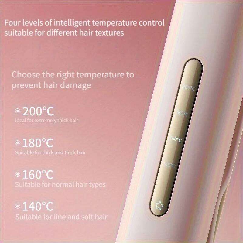 Electric Iron Crimper Beach Waves Curling Wand, Long Lasting Styling Ionic Deep Waver Hair Curler Tool