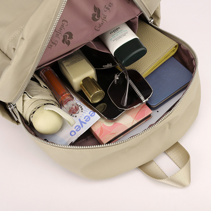 Colorful Fox New Large Capacity Women's Outdoor casual Backpack Lightweight Student Schoolbag ddmymoon