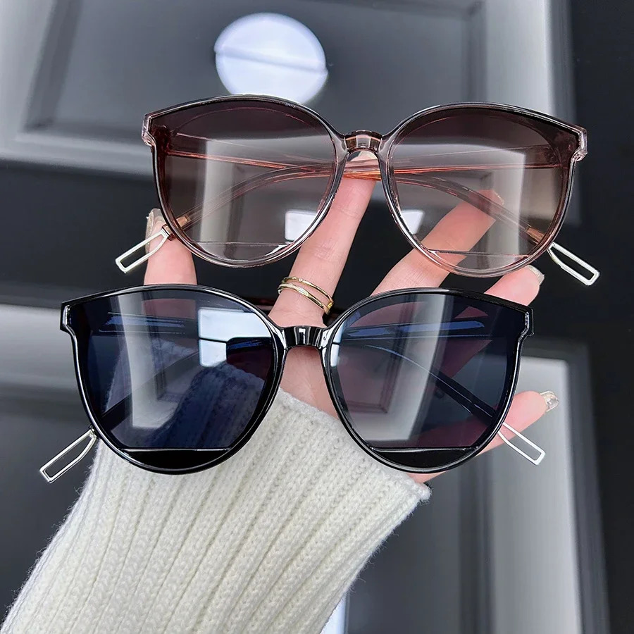 Cat Eye Vintage Sunglasse Men Retro Sun Glasses Female Male Fashion Outdoor Mirror Punk Frame Oculos De Sol 250729