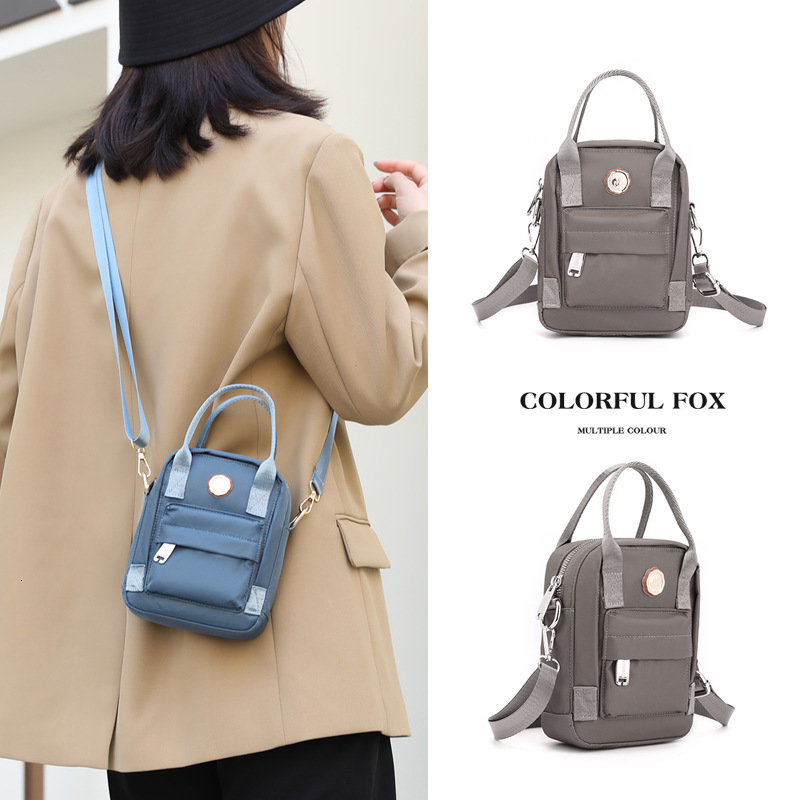 Colorful Fox New Single Shoulder for Women Korean Fashion Trendy Portable Commuter Phone Crossbody Bag ddmymoon