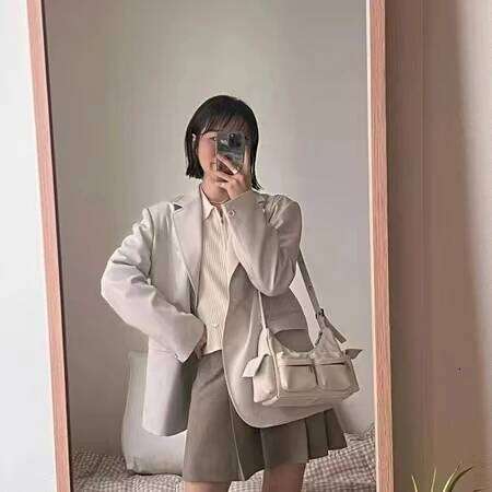 orean niche M size medium brand samoondoh motorbike cross-body same bag