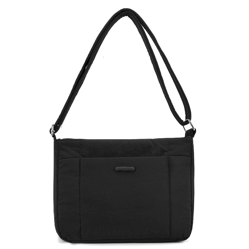 Colorful Fox Korean Version Ins Women's Lightweight Down Crossbody Versatile Niche Casual Commuter Messenger Bag ddmymoon