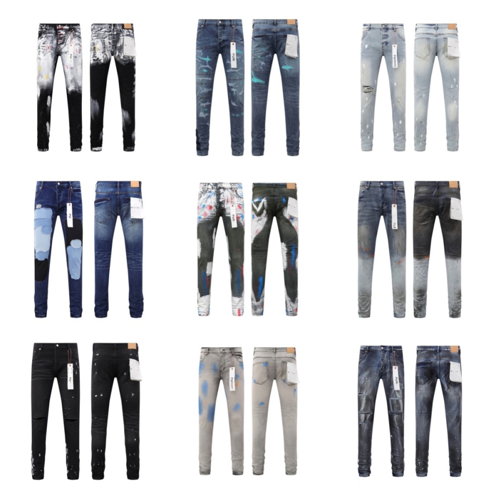 designer mens Jeans Elasticity Jean Hombre trousers Men and women fashion brand luxury pants denim pant Trend Brand Motorcycle Pants Mens Skinny LOGO buttons 08