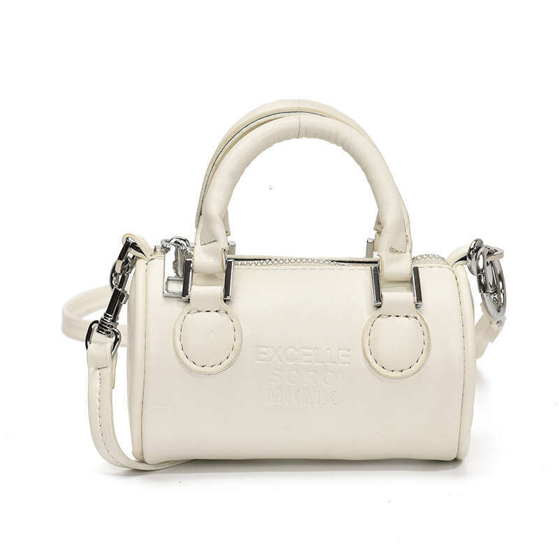 Niche Designer for Women 2025 New Fashion Versatile Handbag Cylinder High-end Shoulder Crossbody Bag