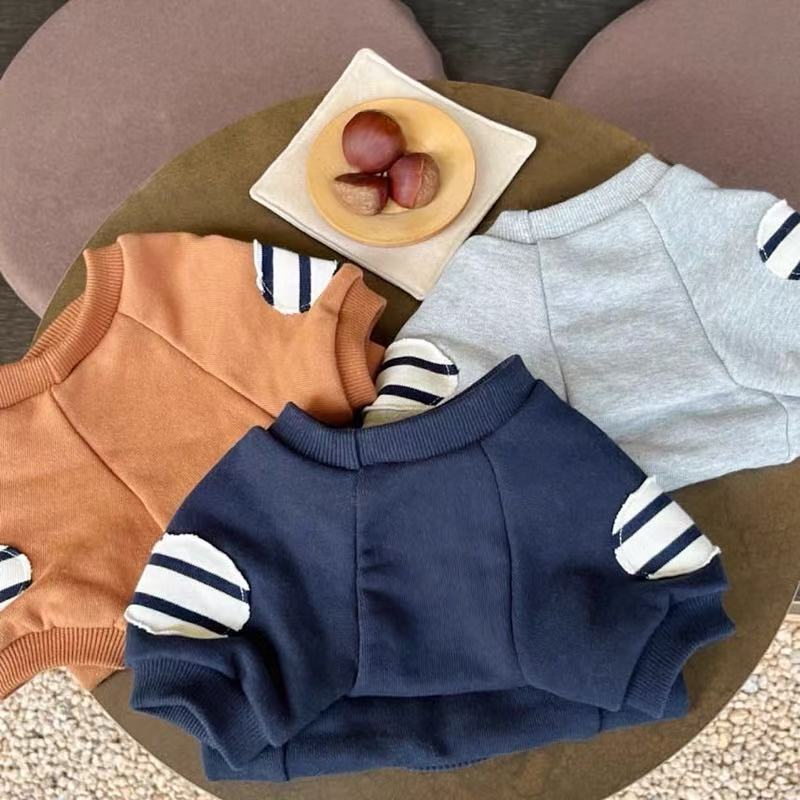 T851 Pet puppy clothes summer thin Teddy Panda Pomeranian Schnauzer Yorkshire Terrier small dog T-shirt