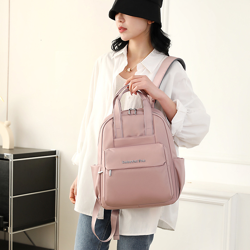 Colorful Fox Large Capacity Women's Outdoor casual Water-Repellent Backpack Travel Computer Bag ddmymoon