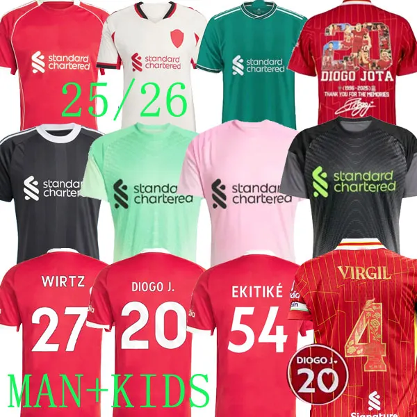 23 24 25 ALLISTER SZOBOSZLAI soccer jerseys GAKPO DARWIN 2023 Mohamed Luis DIaz ALEXIS football kits shirts men kids uniform goalkeeper 2024 2025 GRAVENBERCH 3XL 4XL