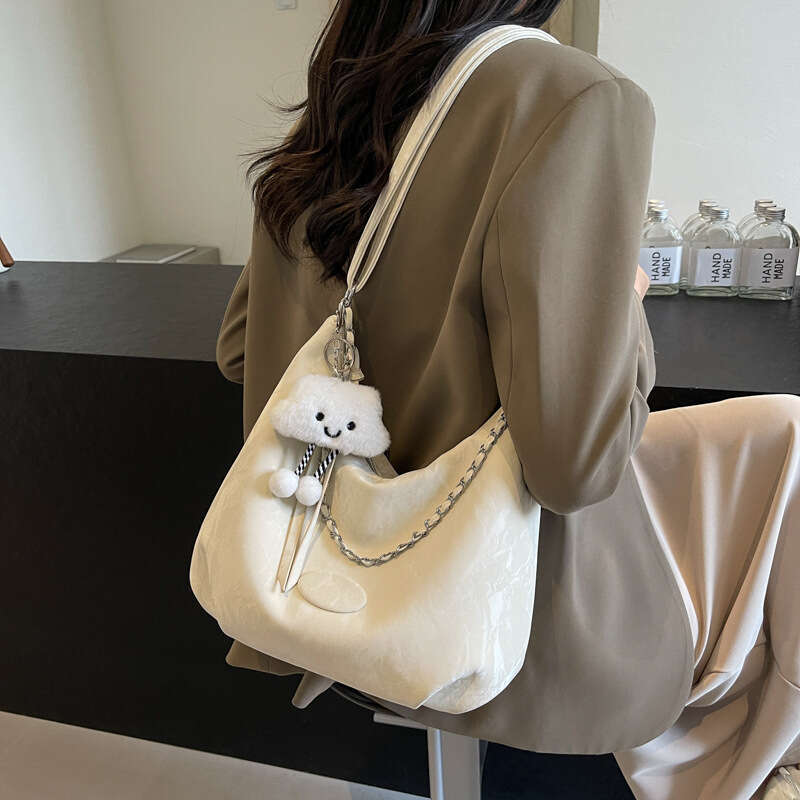Casual Student Soft Large Capacity for Women 2025 New Summer Commuter Fashion Single Shoulder Crossbody Bag