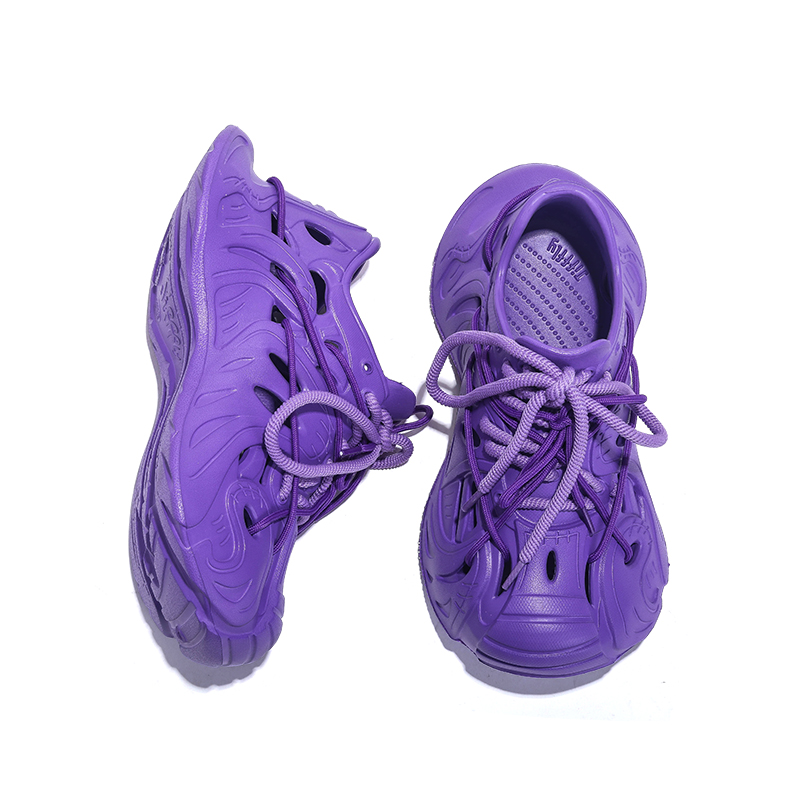 JiffflyMonster; Men's Sports Mesh Shoes with Crossover Holes for Couples
