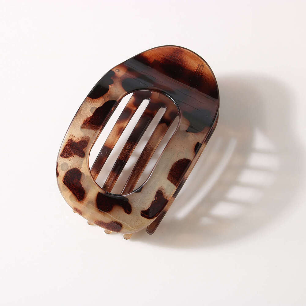 New Hot-Selling Flat Oval Duckbill Back of Head Clip Strong Grip Simple Hairpin Hair Accessory