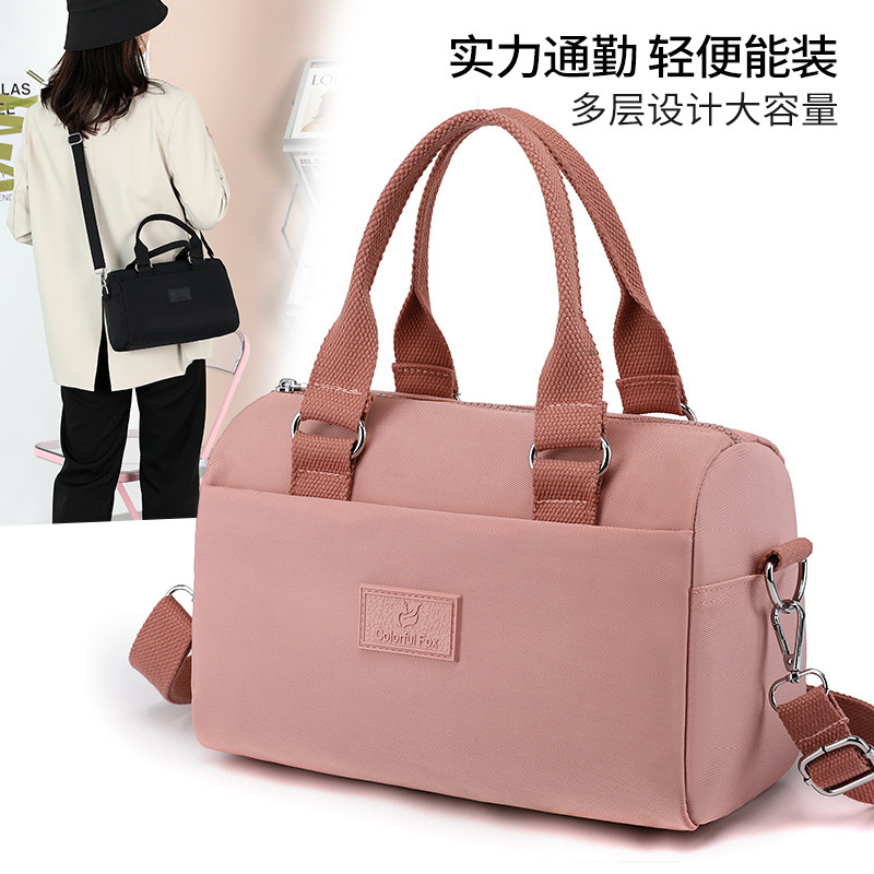 New Women's Trendy Single Shoulder Nylon Water-Resistant Key Phone Portable Large Capacity Bag ddmymoon