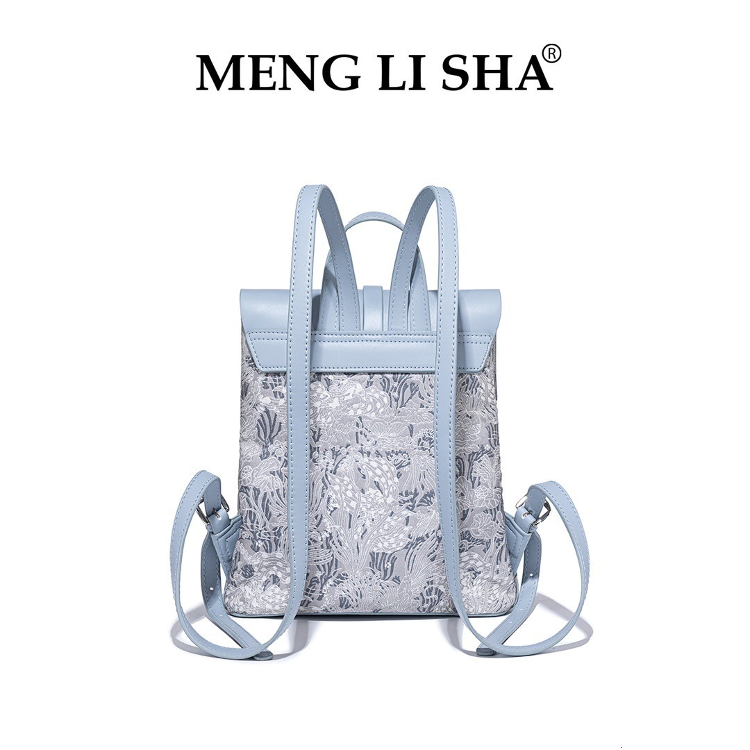 2025 New Summer High-End Backpack for Women, Commuting Large Capacity Double Shoulder Bag, Trendy Textured School Bag ddmymoon