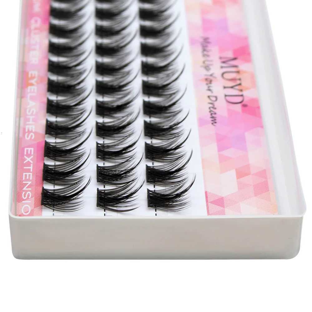 New Style 36pcs DIY Segmented Eyelashes Cluster Extension Natural 3D Volume Fake Mink Silk Individual Lashes Makeup Tools Cilia Z250730